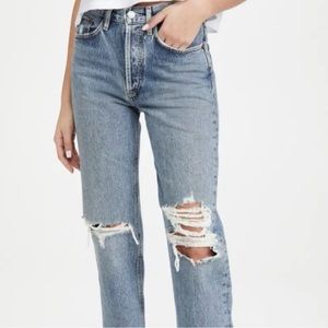 Agolde Lana Straight Jeans